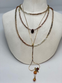 Art.2204 Collar corto cristales combinado Cecile gold ambar (copia) (copia) (copia) (copia) (copia) (copia) (copia) (copia) (copia) (copia)