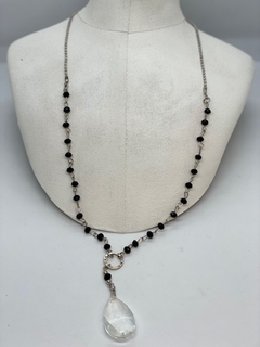 Art.2027 Collar largo, cairel antiguo negro Silver (copia) (copia) (copia) (copia) (copia) (copia) - comprar online