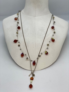 Art.2201 Collar Cecile tejido cristales silver color ambar. (copia) (copia) (copia) (copia) (copia) (copia) (copia) (copia) (copia) - comprar online