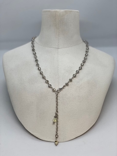 Art. 2102Collar rosario Indu (copia)silver cristal. (copia)