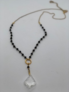 Art.2027 Collar largo, cairel antiguo negro gold. (copia) (copia) (copia) (copia) - comprar online