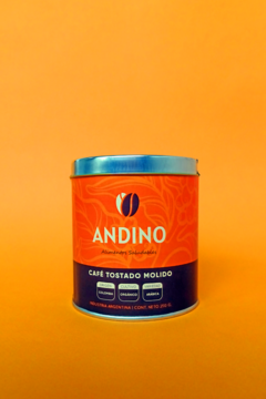 Café Orgánico Molido x 250 Gr. ´´Andino´´ (Lata Reutilizable)