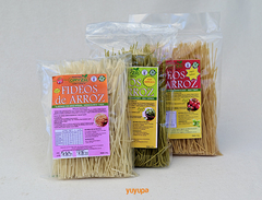 Fideos Agroecológicos de Arroz Integral x 250 Gr. ´´Oryza´´ - Yuyupa