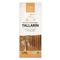 Tallarines Orgánicos x 400 Gr. ´´Finca El Paraiso´´ (Clásicos e Integrales)