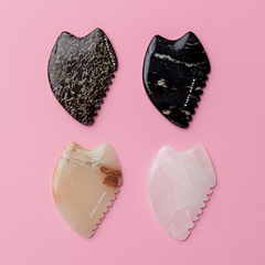 Gua Sha Facial Shark (Diferentes Piedras)