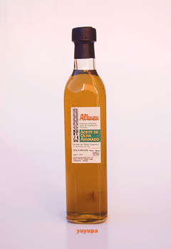 Aceite de Oliva Orgánico Ahumado Artesanalmente x 500 Cc.´´Aliwen´´ (Envase de Vidrio)