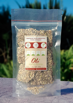 Snacks de Trigo Sarraceno y Tomillo x 100 Gr. ´´Oki´´ (53% Orgánicas)