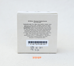 Shampoo Sólido Natural x 65 Gr. ´´Ruh´´ (Off White) - comprar online