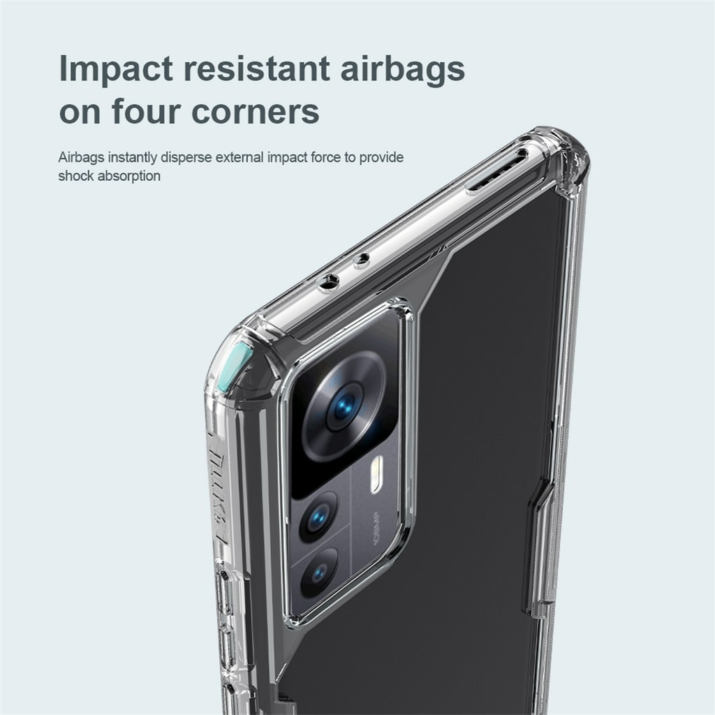 Capa de TPU Imak Drop-Proof para Xiaomi 12S Ultra - Transparente