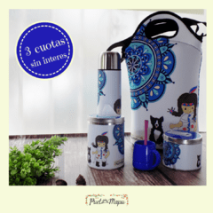 Set Matero completo Linea Exclusiva "Mapu" con bolso neoprene