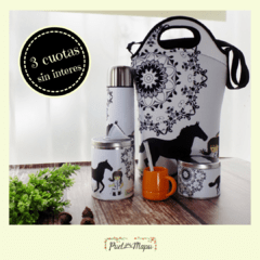 Set Matero completo Linea Exclusiva "Mapu" con bolso neoprene