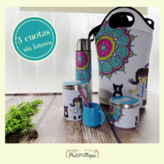 Set Matero completo Linea Exclusiva "Mapu" con bolso neoprene