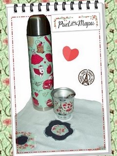 Termo y mate "Paris"