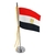 Mini Bandeira de Mesa Egito 15 cm Poliéster