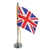 Mini Bandeira de Mesa da Reino Unido 15 cm Poliéster