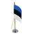 Mini Bandeira de Mesa Estônia 15 cm Poliéster