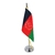 Mini Bandeira de Mesa Afeganistão 15 cm Poliéster