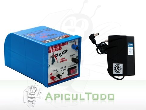ELECTRIFICADOR RURAL PEON 10 KM. (12V) CON BATERÍA INCORPORADA