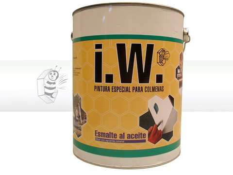 PINTURA BLANCA AL ACEITE X 4 LTS.