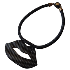 GARGANTILLA DE CUERO BESO MAX (CO1049) - comprar online