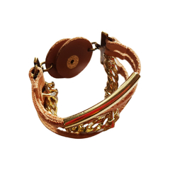 BRAZALETE DE CUERO TIENTOS (PU1006) en internet