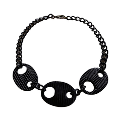 GARGANTILLA DE CUERO ROCK (CO1025) - comprar online