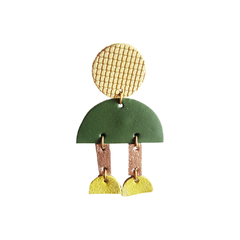 PRENDEDOR DE CUERO MUÑECAS (LL1013) - comprar online