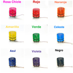 Mora Lamp Redonda Personalizada x Color