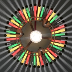 Mora Lamp Redonda Personalizada x Color - comprar online