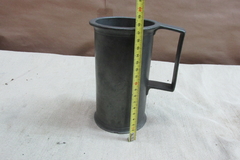Vaso de Peltre - Polo Antiguo - Antigüedades en Argentina