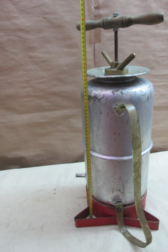 Fumigador antiguo de aluminio - Polo Antiguo - Antigüedades en Argentina