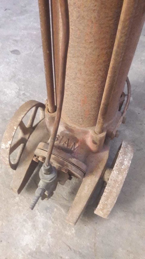 Engrasadora de tranvía - Polo Antiguo - Antigüedades en Argentina