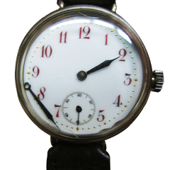 reloj suizo Terrasse a cuerda. Plata 0,935