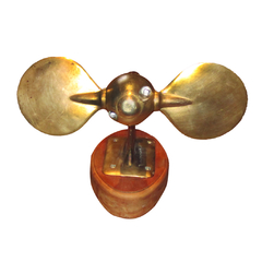 Hélice de bronce inglés
