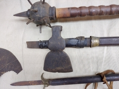 Conjunto medieval de Armas de Coleccion / replicas / ideal para colgar en internet