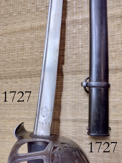 Antiguo Sable 1898 De Granaderos Solingen Triple Numeracion Original - tienda online