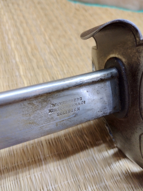 Antiguo Sable 1898 De Granaderos Solingen Triple Numeracion Original en internet