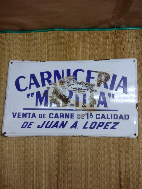 Carniceria Martita Enlozado de epoca!