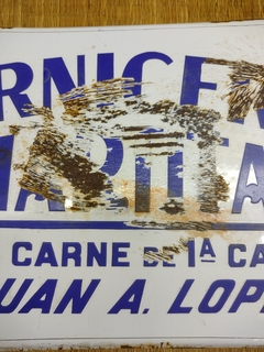 Carniceria Martita Enlozado de epoca! - Polo Antiguo - Antigüedades en Argentina