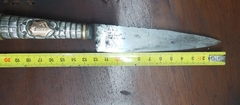 Cuchillo Verijero de Plata 800 y Oro CIRCA 1980 - Polo Antiguo - Antigüedades en Argentina