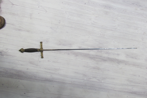 Estile Español Toledo 1890 Aproximado Espada Florete Original