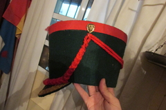 morrion de granaderos replica ejercito traje - comprar online