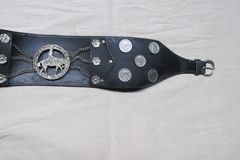 Rastra criolla de Metal blanco años 1970. Solo decorativa. - Polo Antiguo - Antigüedades en Argentina