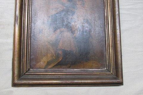 Cuadro de virgen Europea CIRCA 1930 Oleo sobre tabla - comprar online