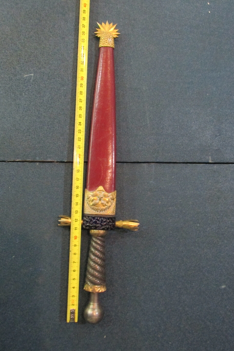 cuchillo daga ceremonial Marto Española Replica