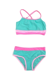 Bikini Multicolor Aqua - comprar online