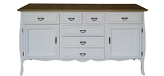 Bahiut - Vajillero - Estilo Vintage - Provenzal - 160 cm