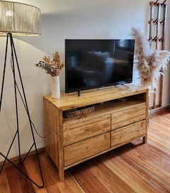 Mesa de Tv - 4 cajones / Cómoda ALAMO - tienda online