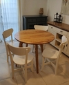 JUEGO DE COMEDOR OVAL