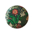 Medio broche magnético W.M AMAPOLA VERDE / un lado